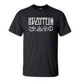 Camisa Rock Banda Led