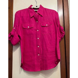 Camisa Rosa Feminina De