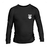Camisa Segunda Pele Rash Guard Infantil Proteção Uv Gorilla