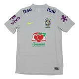 Camisa Seleção Brasileira 2018/19 Treino Cinza