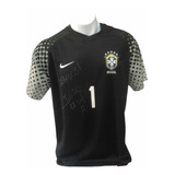 Camisa Selecao Brasileira Autografada