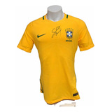 Camisa Seleção Brasileira Autografada Pelo Galvão Bueno