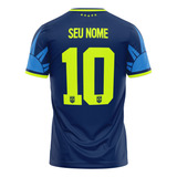 Camisa Selecao Brasileira Azul