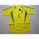 Camisa Seleção Brasileira Original Retrô 2002 L-6 Camisas