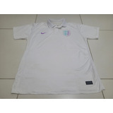 Camisa Seleção Da Inglaterra Polo Branca Nike