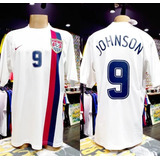 Camisa Seleção Estados Unidos - Tamanho Gg - Nº 9 Johnson