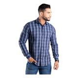 Camisa Slim Manga Longa