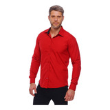 Camisa Slim Manga Longa