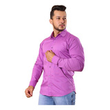 Camisa Slim Social Masculina