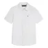 Camisa Social Branca Meninos Tommy Hilfiger Manga Curta