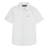 Camisa Social Branca Meninos