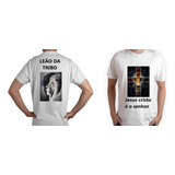 Camisa Social Evangelica Com Frase Cristã Gospel Igreja Full