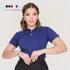 Camisa Social Feminina Formal Sem Decote Comportada