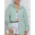 Camisa Social Feminina Listrada Blusa Listras Tendência Giz