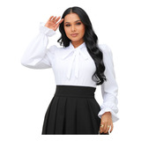 Camisa Social Feminina Manga