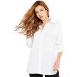 Camisa Social Feminina Manga