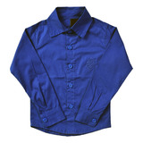 Camisa Social Infantil Manga