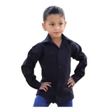 Camisa Social Infantil Manga
