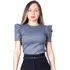 Camisa Social Manga Bufante Feminina 