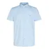 Camisa Social Manga Curta Tommy Hilfiger Light Oxford Azul