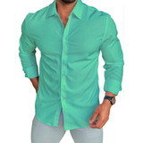 Camisa Social Manga Longa