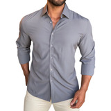 Camisa Social Manga Longa