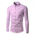 Camisa Social Manga Longa Luxo Slim Fit Microleve Não Amassa