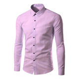 Camisa Social Manga Longa