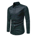Camisa Social Masculina Affluere