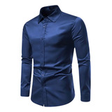 Camisa Social Masculina Affluere