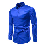 Camisa Social Masculina Affluere