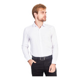 Camisa Social Masculina Elastano