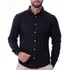 Camisa Social Masculina Gola Italiana Bolso Botões Premium