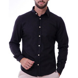 Camisa Social Masculina Gola