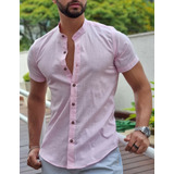 Camisa Social Masculina Gola