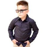 Camisa Social Masculina Infantil