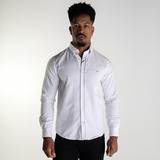 Camisa Social Masculina Lisa