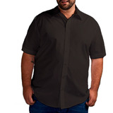 Camisa Social Masculina Manga