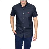 Camisa Social Masculina Manga