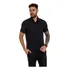Camisa Social Masculina Manga Curta Slim Fit Luxo Promoção 