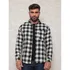 Camisa Social Masculina Manga Longa Flanelada Com Botões