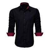 Camisa Social Masculina Manga