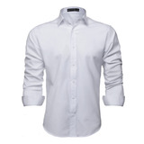 Camisa Social Masculina Manga