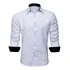Camisa Social Masculina Manga Longa Lisa Blusa Slim Camiseta