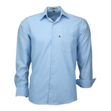 Camisa Social Masculina Manga