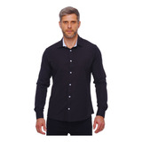 Camisa Social Masculina Manga Longa Slim Executivo Premium