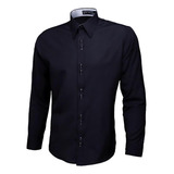 Camisa Social Masculina Manga