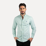 Camisa Social Masculina Manga