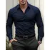 Camisa Social Masculina Micro Fibras Slim Fit Luxo Com Nf-e