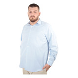 Camisa Social Masculina Plus